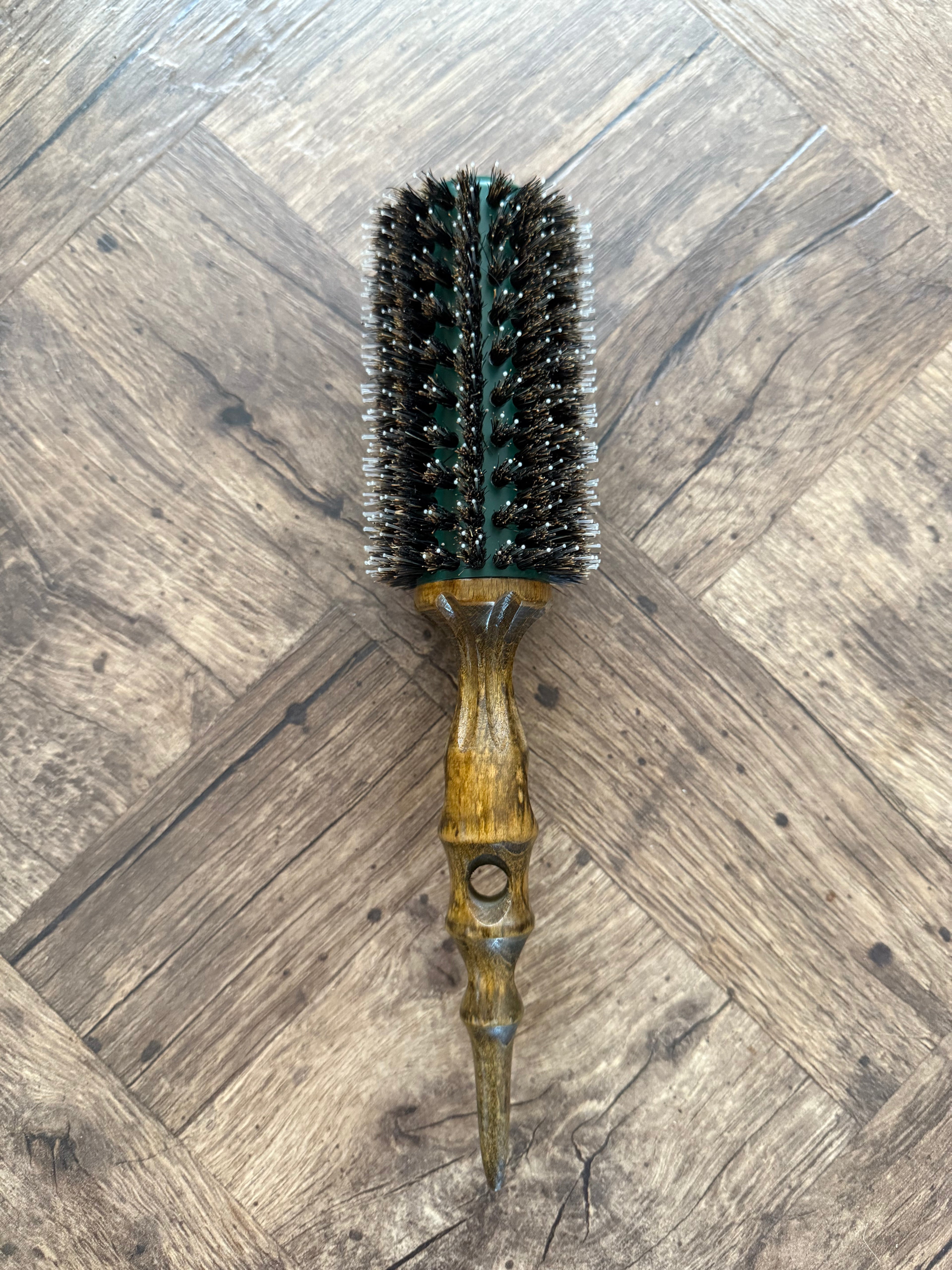 Delicate: Boar Bristle Round Hair Brush