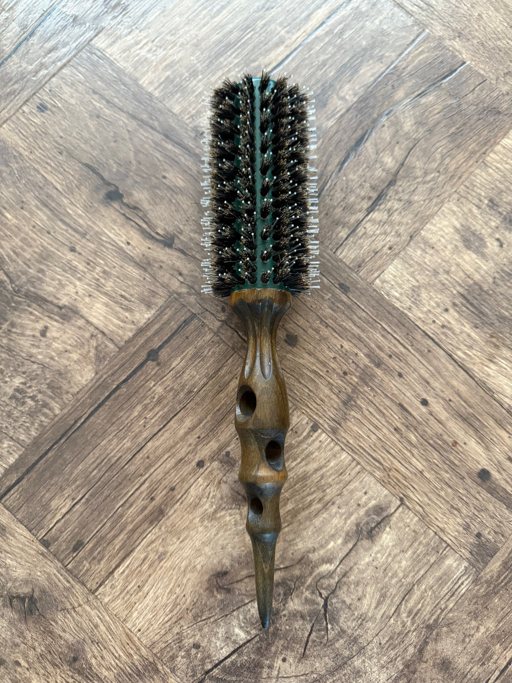 Delicate: Boar Bristle Round Hair Brush
